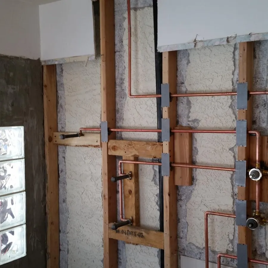 Copper pipe installation for Burst Pipe Repair in New York